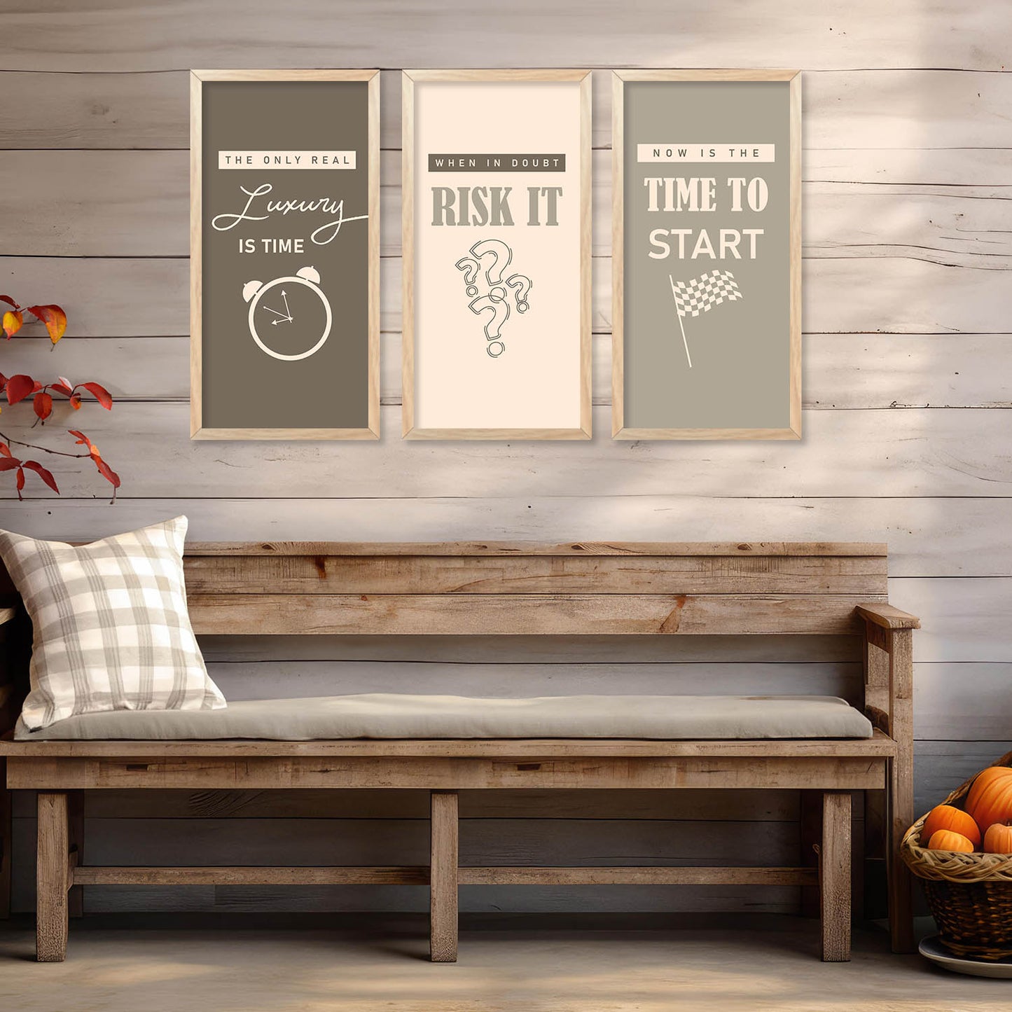 Motivational Art Home Décor Living Room , Decorative Wall Prints