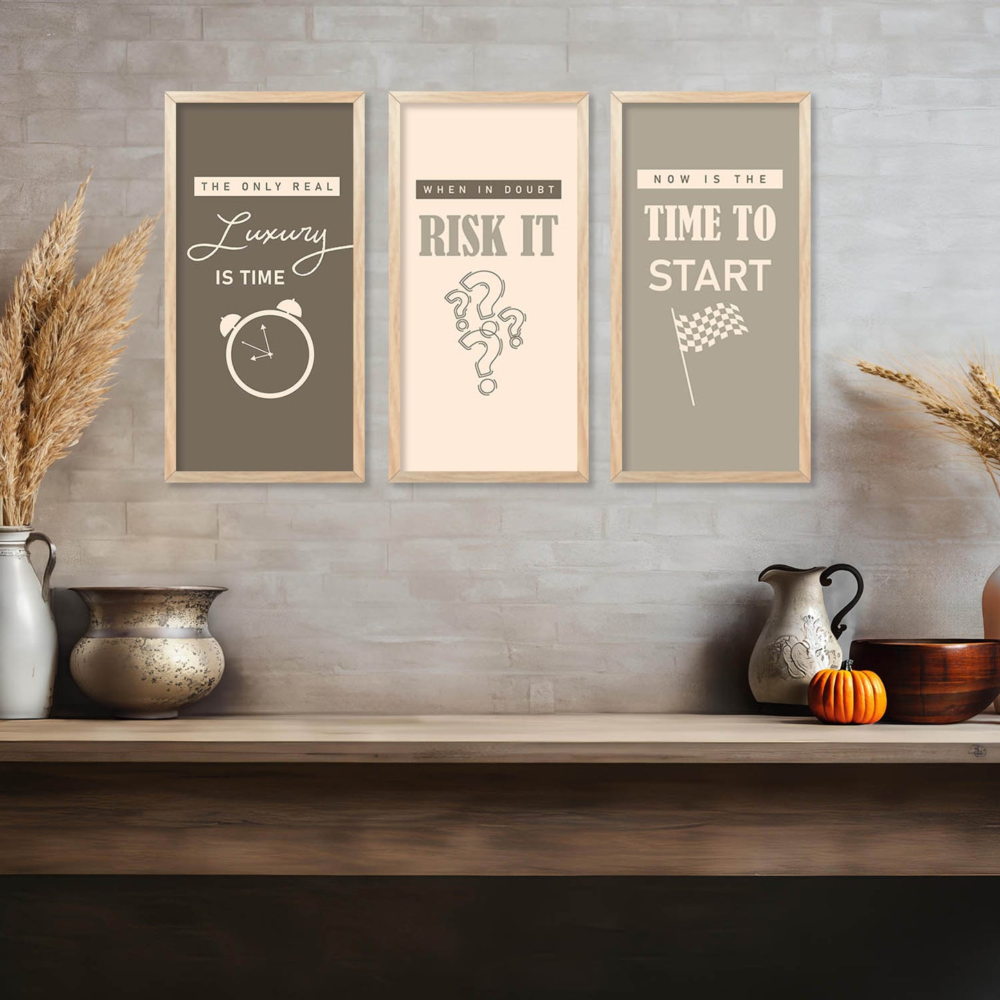 Motivational Art Home Décor Living Room , Decorative Wall Prints