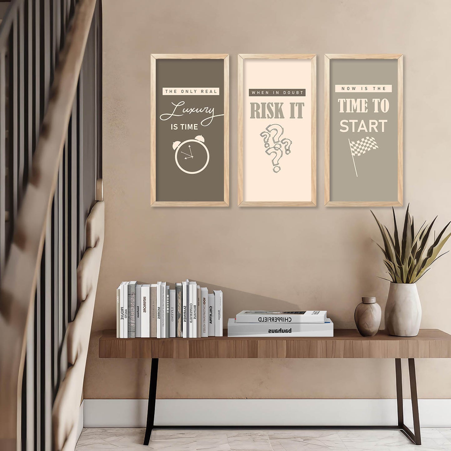 Motivational Art Home Décor Living Room , Decorative Wall Prints