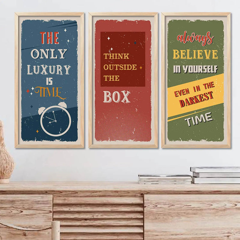 Motivational Art Home Décor Living Room , Decorative Wall Prints