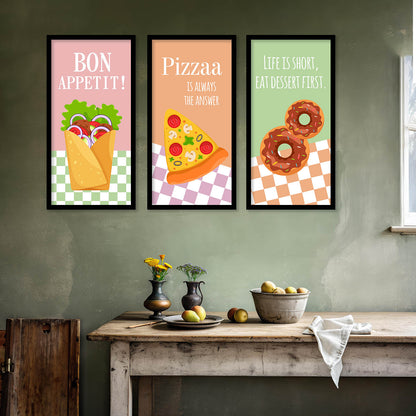 Quotes Wall Art Restaurant Décor Prints, Decorative Wall Prints For Kitchen