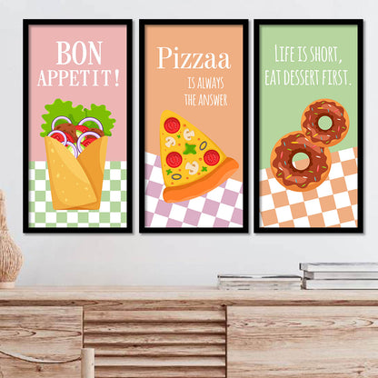 Quotes Wall Art Restaurant Décor Prints, Decorative Wall Prints For Kitchen