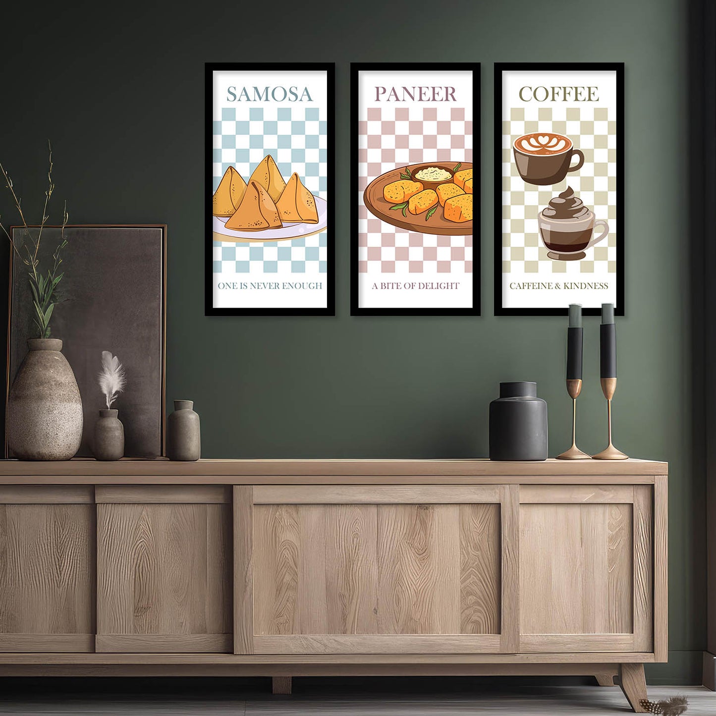 Quotes Wall Art Restaurant Décor Prints, Decorative Wall Prints For Kitchen