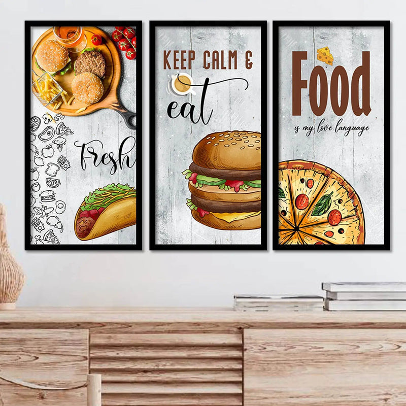 Quotes Wall Art Restaurant Décor Prints, Decorative Wall Prints For Kitchen