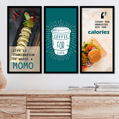 Quotes Wall Art Restaurant Décor Prints, Decorative Wall Prints For Kitchen