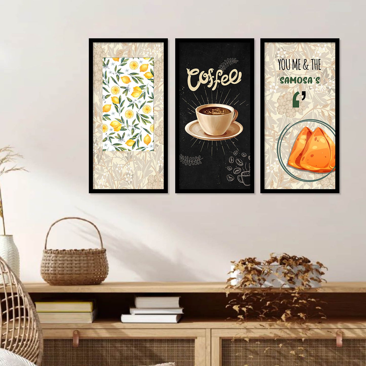 Quotes Wall Art Restaurant Décor Prints, Decorative Wall Prints For Kitchen