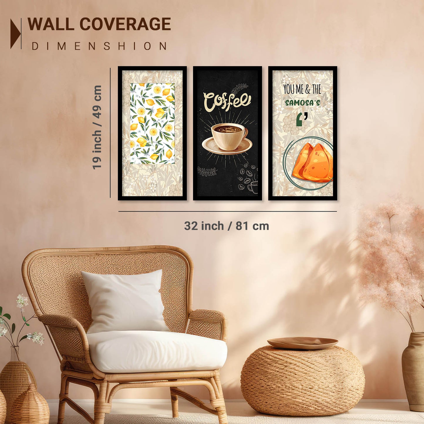 Quotes Wall Art Restaurant Décor Prints, Decorative Wall Prints For Kitchen