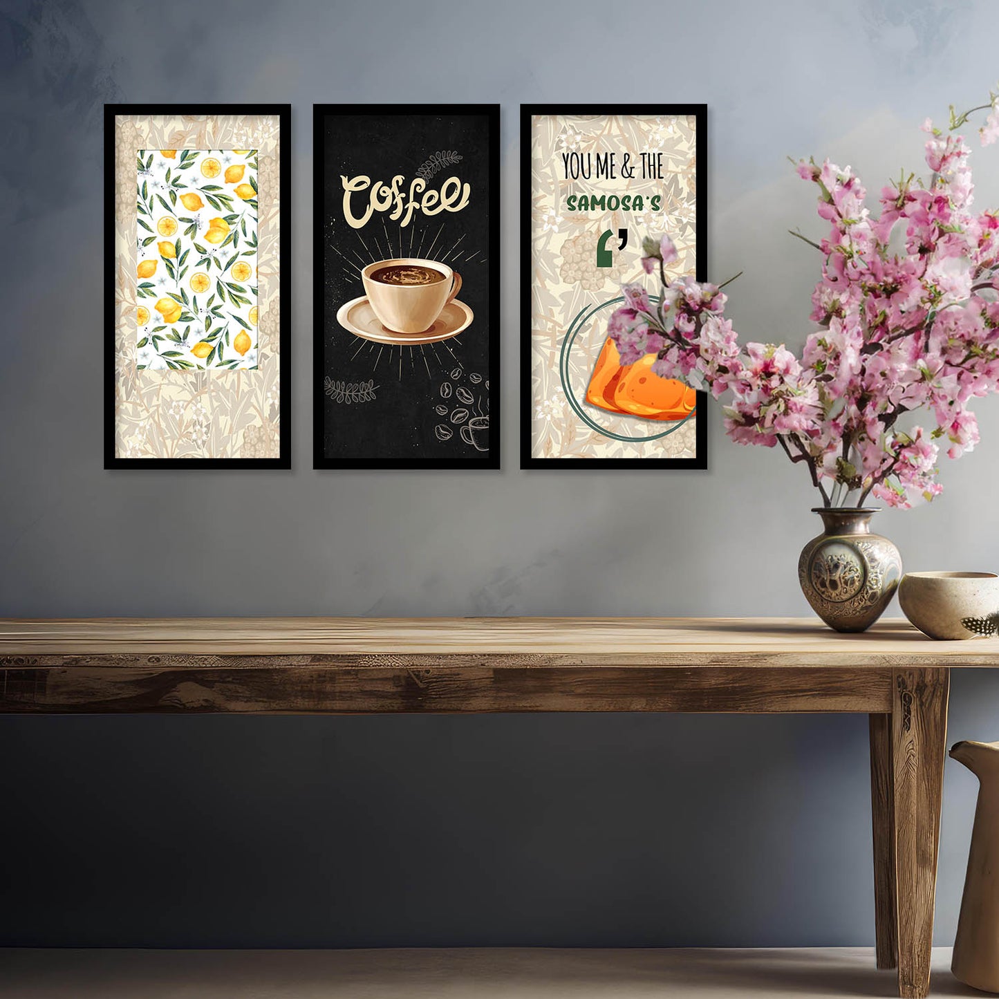 Quotes Wall Art Restaurant Décor Prints, Decorative Wall Prints For Kitchen