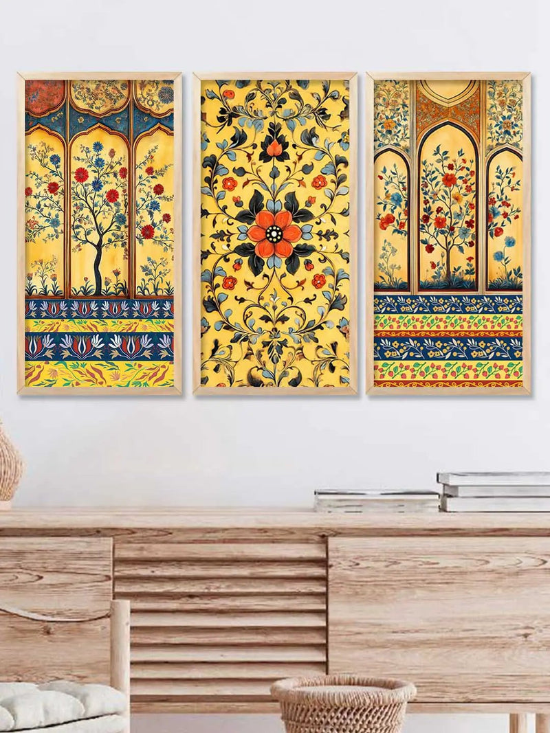 Floral    Wall  Print For Living Room Wall Decor