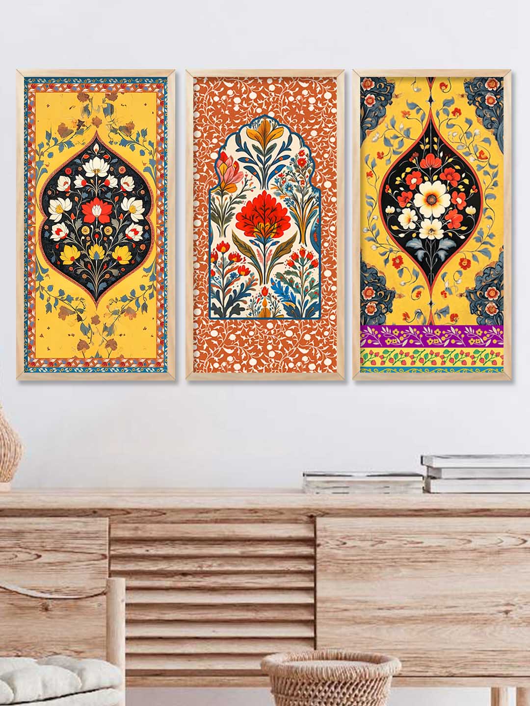 Floral    Wall   Print For Living Room Wall Decor