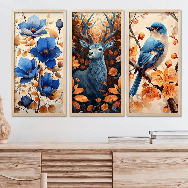 Floral Wall Art Framed Prints, Decorative Wall Art