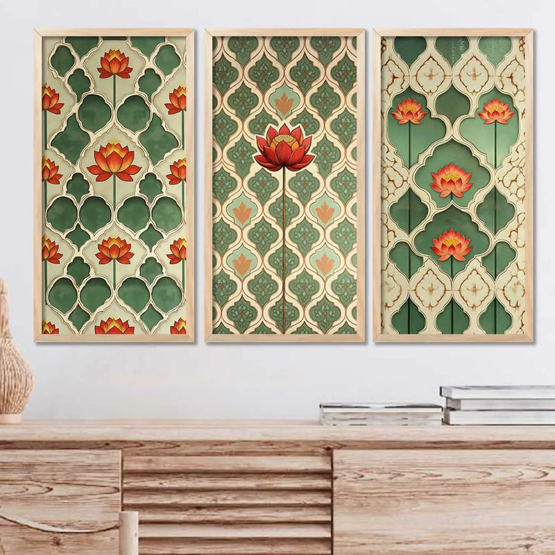 Floral    Wall Print For Living Room Wall Decor