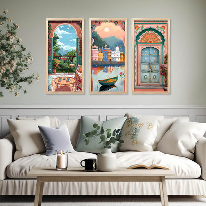 Modern Wall Art Framed Prints, Decorative Wall Art