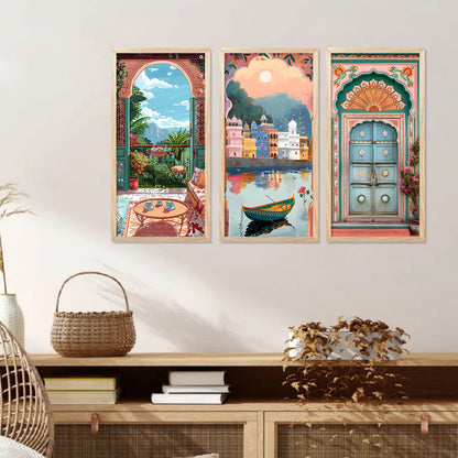 Modern Wall Art Framed Prints, Decorative Wall Art