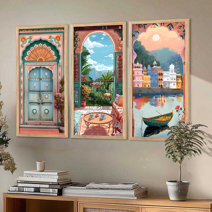 Modern Wall Art Framed Prints, Decorative Wall Art