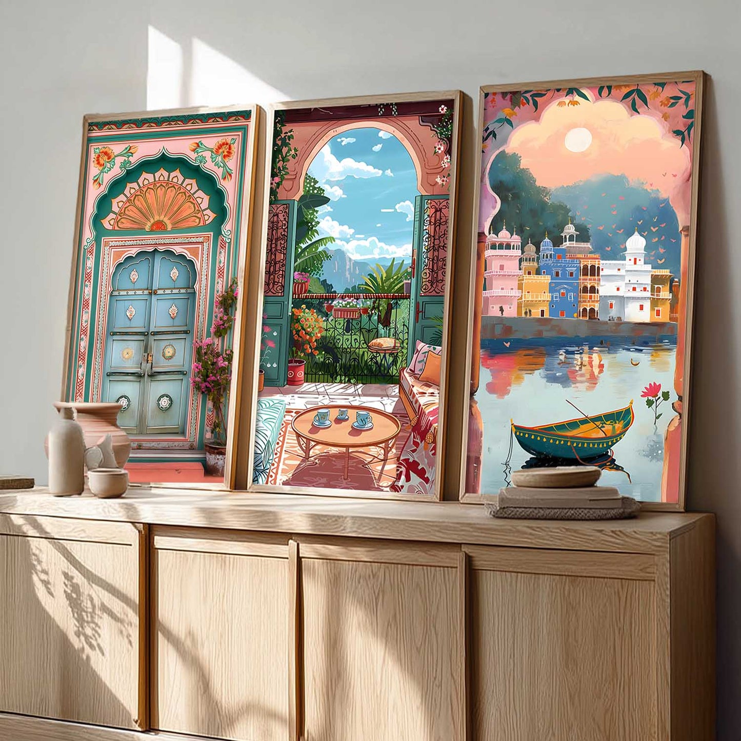 Modern Wall Art Framed Prints, Decorative Wall Art