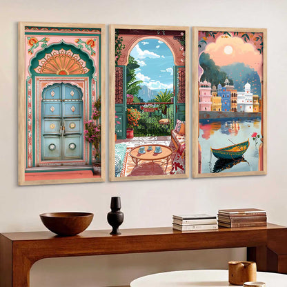 Modern Wall Art Framed Prints, Decorative Wall Art