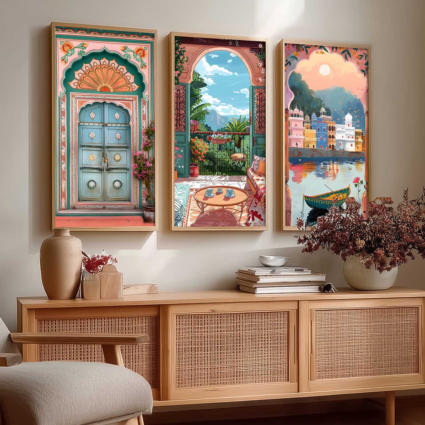 Modern Wall Art Framed Prints, Decorative Wall Art