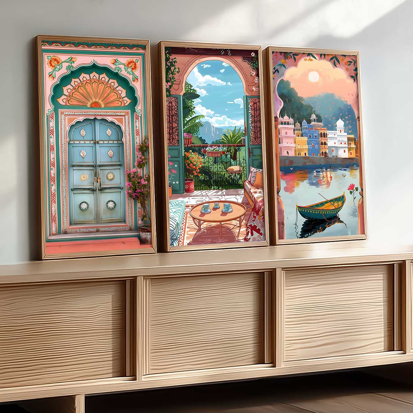 Modern Wall Art Framed Prints, Decorative Wall Art