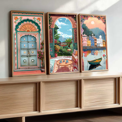 Modern Wall Art Framed Prints, Decorative Wall Art