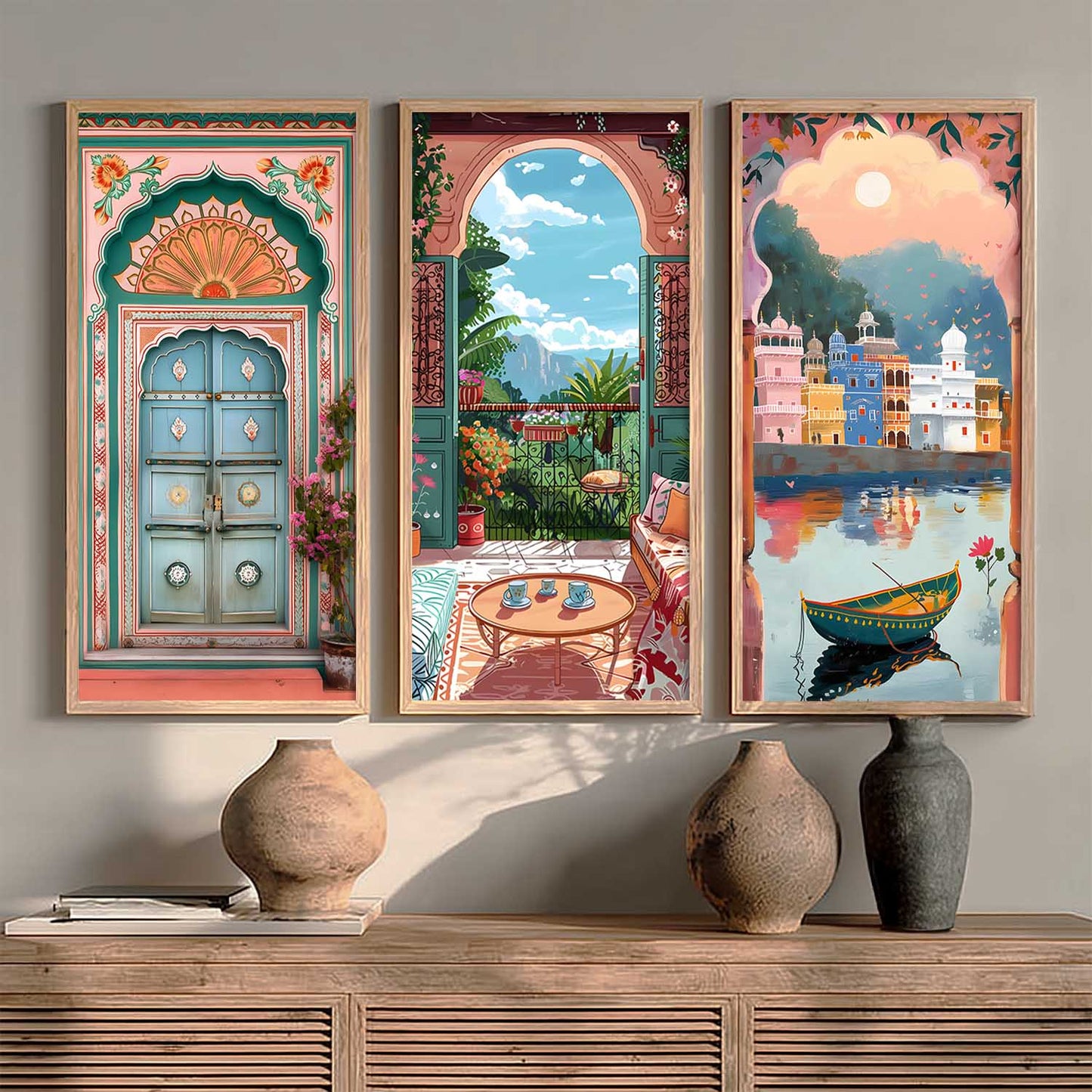 Modern Wall Art Framed Prints, Decorative Wall Art