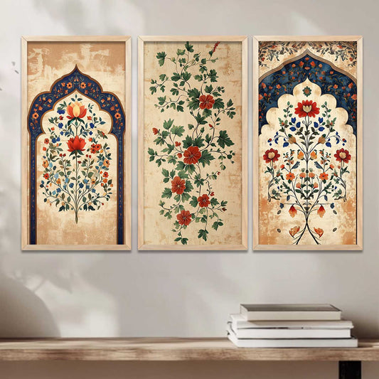 Floral  Wall Print For Living Room Wall Decor