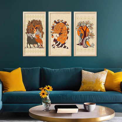 Gond Wall Art Framed Prints, Decorative Wall Art