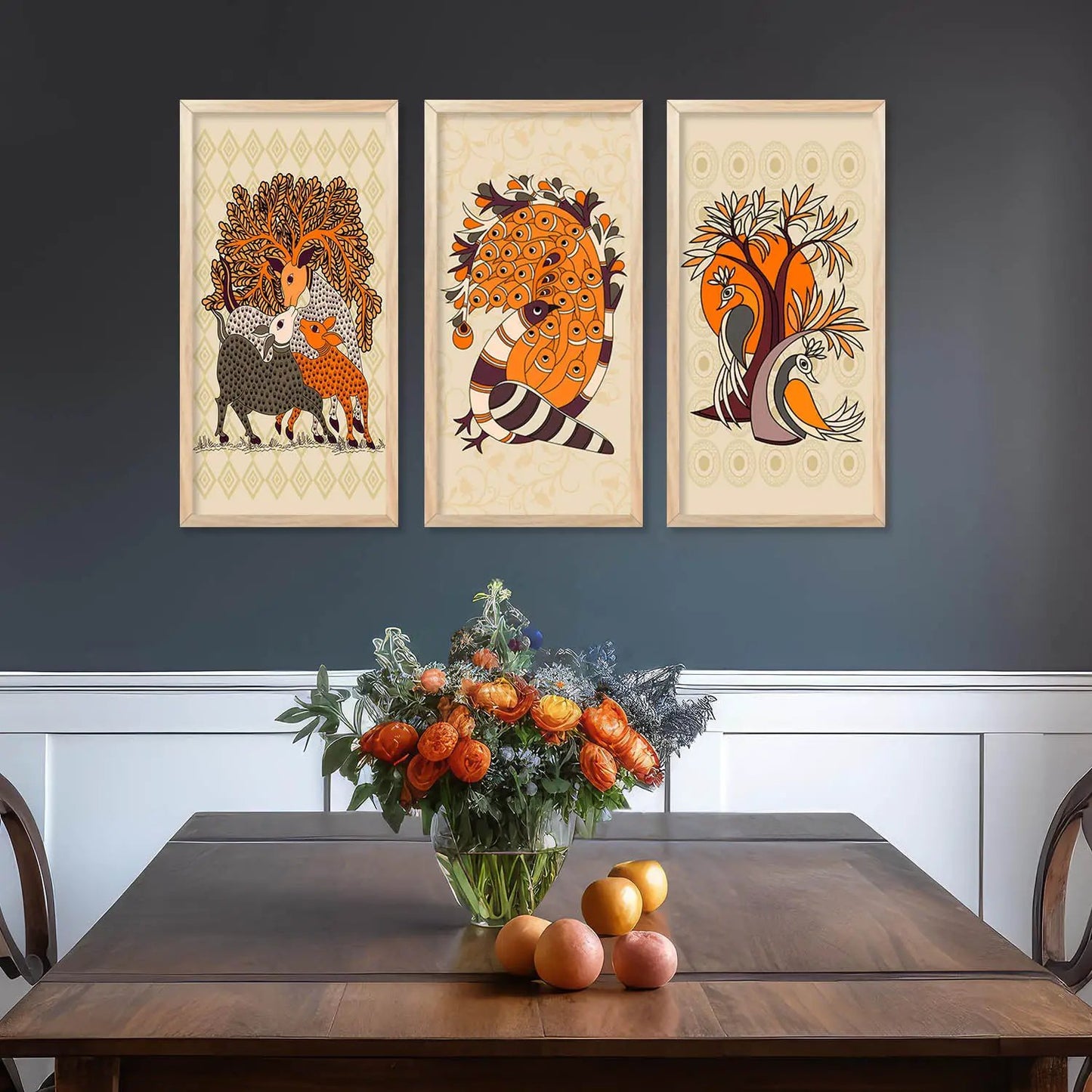 Gond Wall Art Framed Prints, Decorative Wall Art