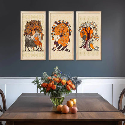 Gond Wall Art Framed Prints, Decorative Wall Art