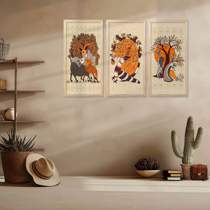 Gond Wall Art Framed Prints, Decorative Wall Art