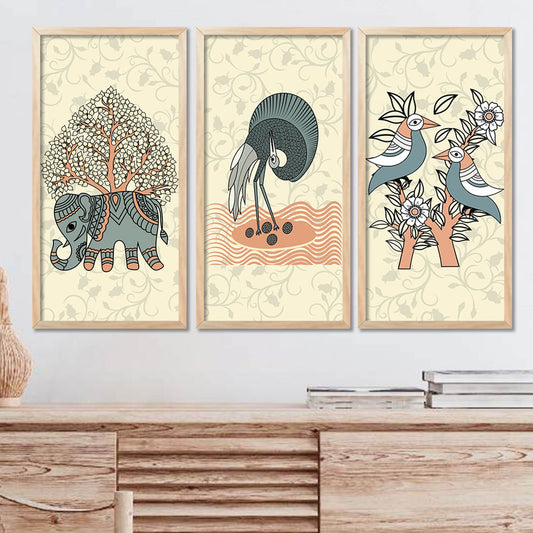 Gond Wall Art Framed Prints, Decorative Wall Art