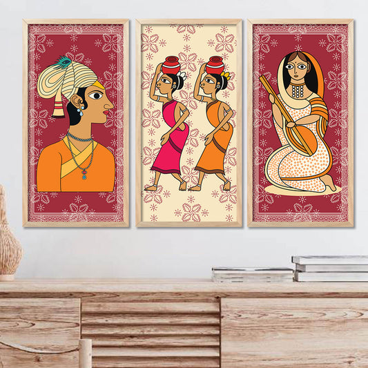 Gond Wall Art Framed Prints, Decorative Wall Art