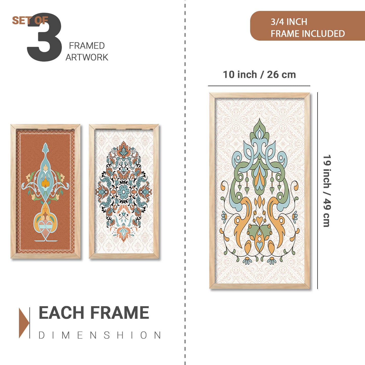 Traditional Wall Art Framed Prints, Decorative Wall Art