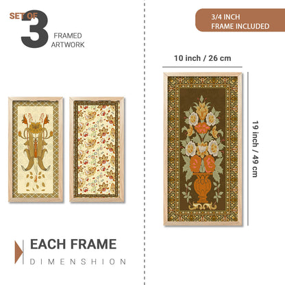 Madhubani Wall Art Framed Prints, Decorative Wall Art