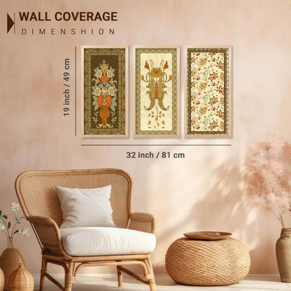 Madhubani Wall Art Framed Prints, Decorative Wall Art