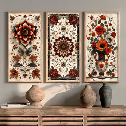 Madhubani Wall Art Framed Prints, Decorative Wall Art