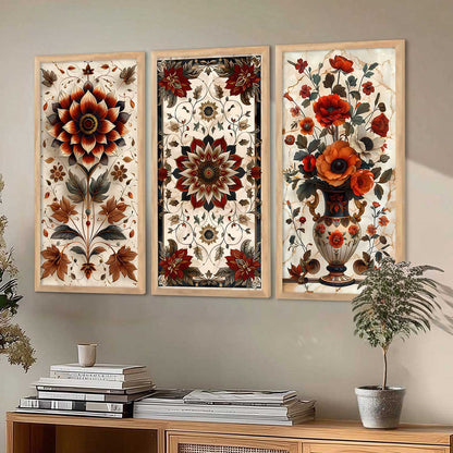 Madhubani Wall Art Framed Prints, Decorative Wall Art