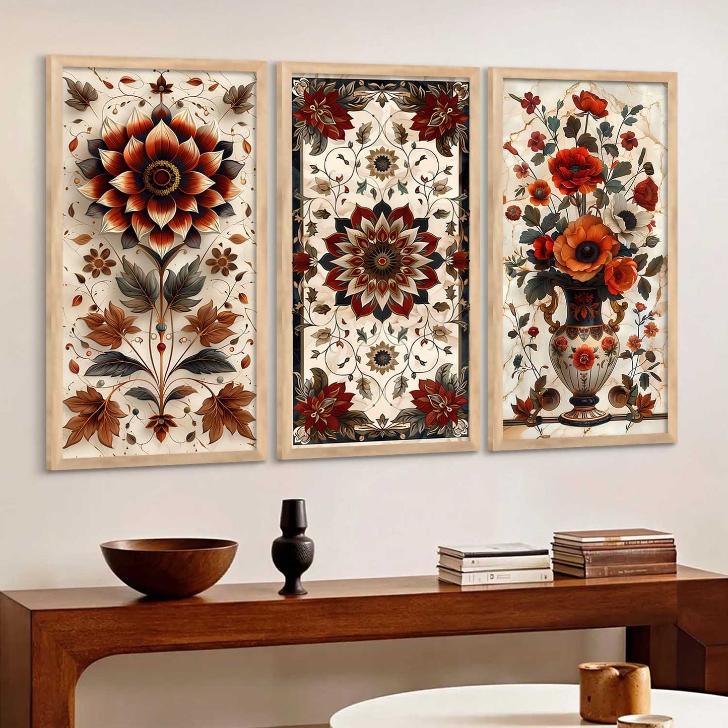 Madhubani Wall Art Framed Prints, Decorative Wall Art