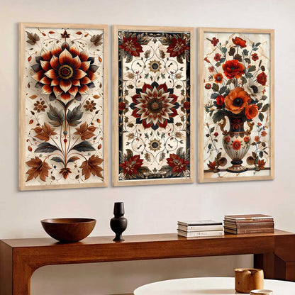 Madhubani Wall Art Framed Prints, Decorative Wall Art