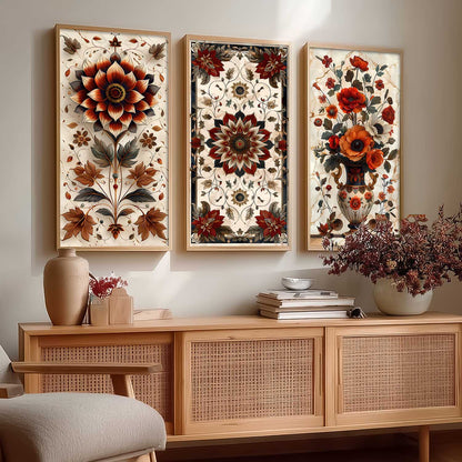 Madhubani Wall Art Framed Prints, Decorative Wall Art