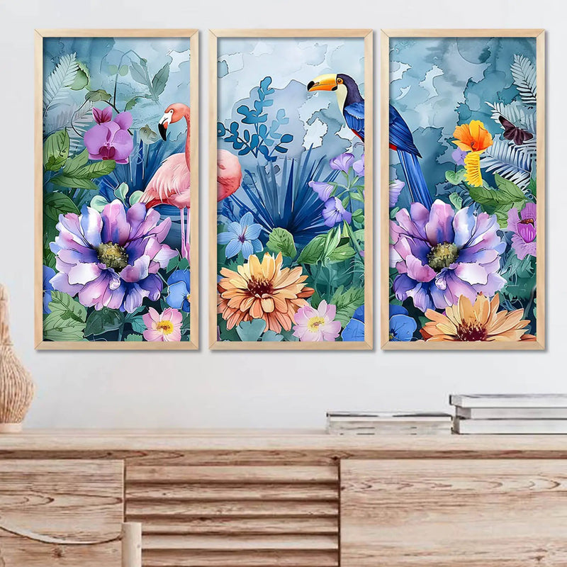 Floral Wall Art Framed Prints, Decorative Wall Art