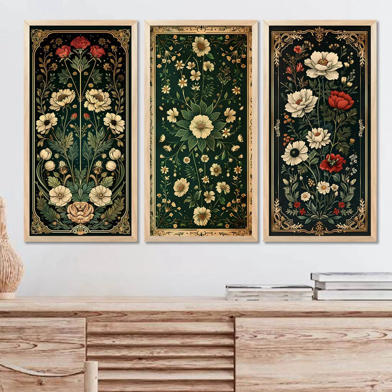 Floral Wall Art Framed Prints, Decorative Wall Art