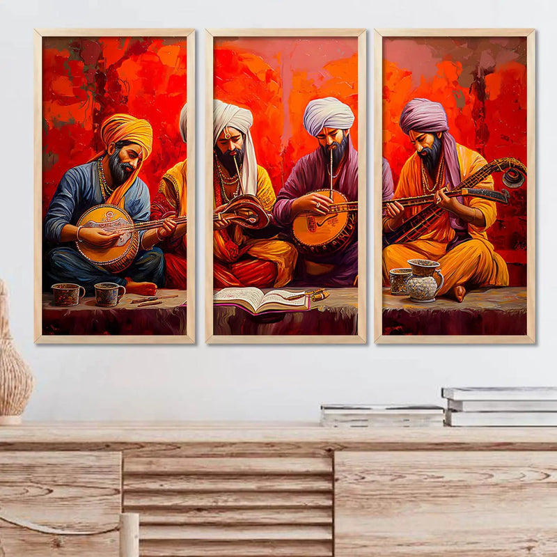 Indian Modern Wall Art Framed Prints, Decorative Wall Art by Kotart