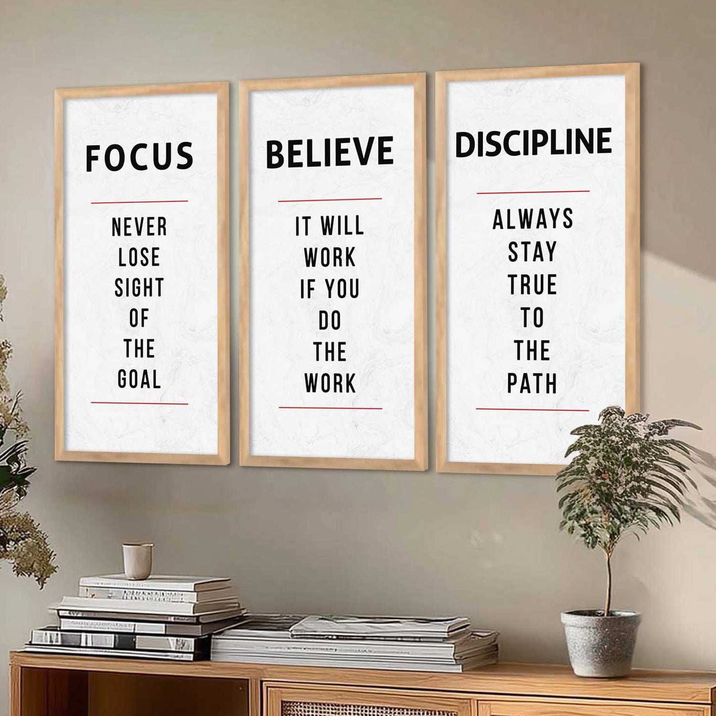 Motivational  Wall Art Framed Prints, Decorative Wall Art