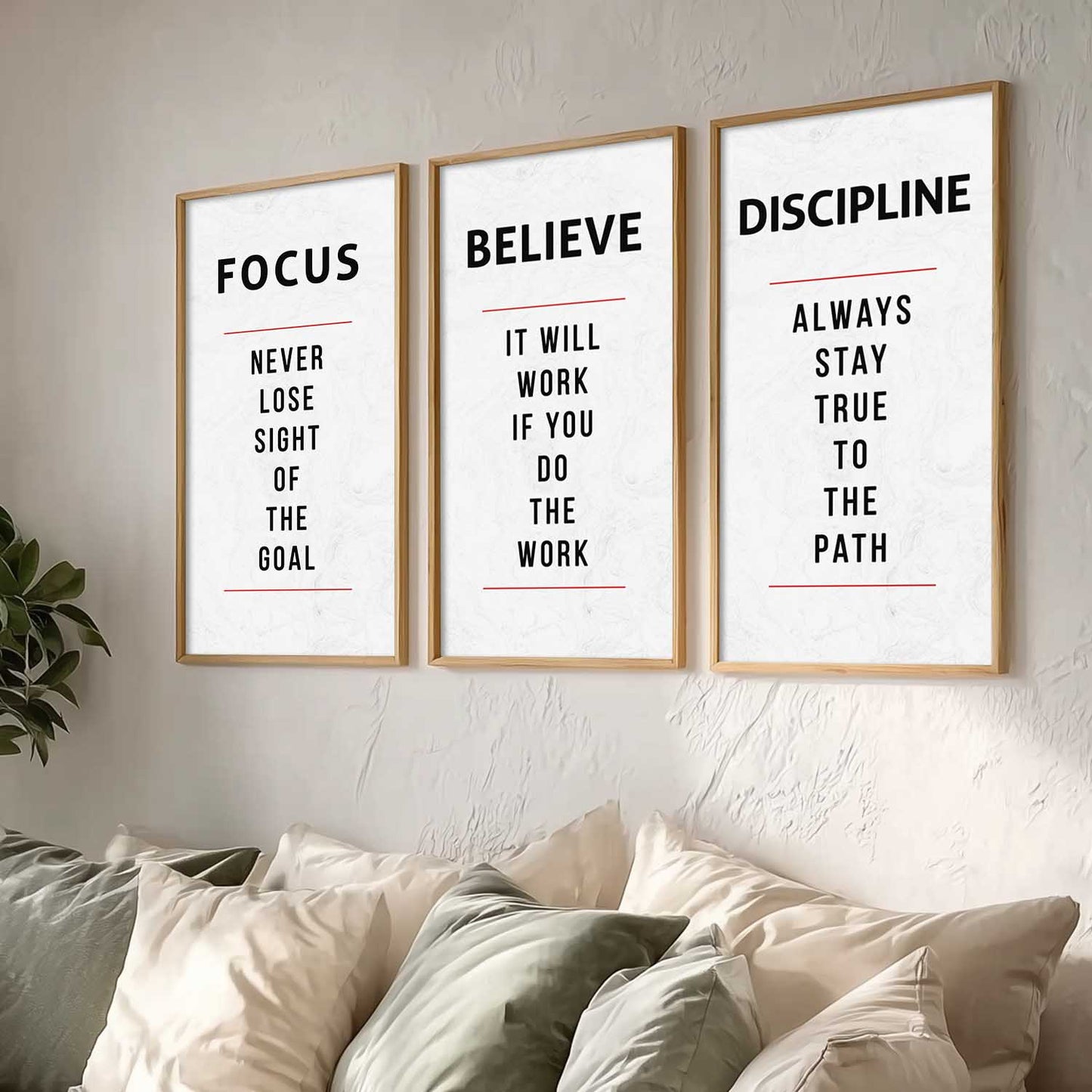 Motivational  Wall Art Framed Prints, Decorative Wall Art