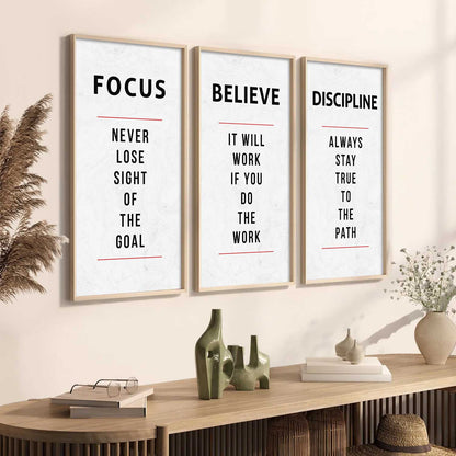 Motivational  Wall Art Framed Prints, Decorative Wall Art