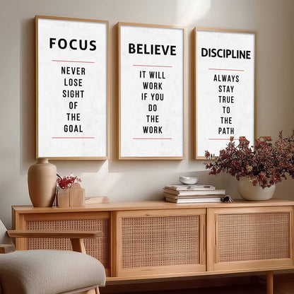 Motivational  Wall Art Framed Prints, Decorative Wall Art