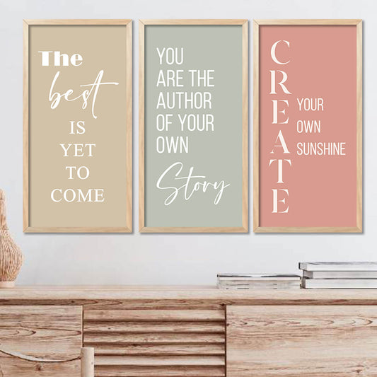 Motivational  Wall Art Framed Prints, Decorative Wall Art