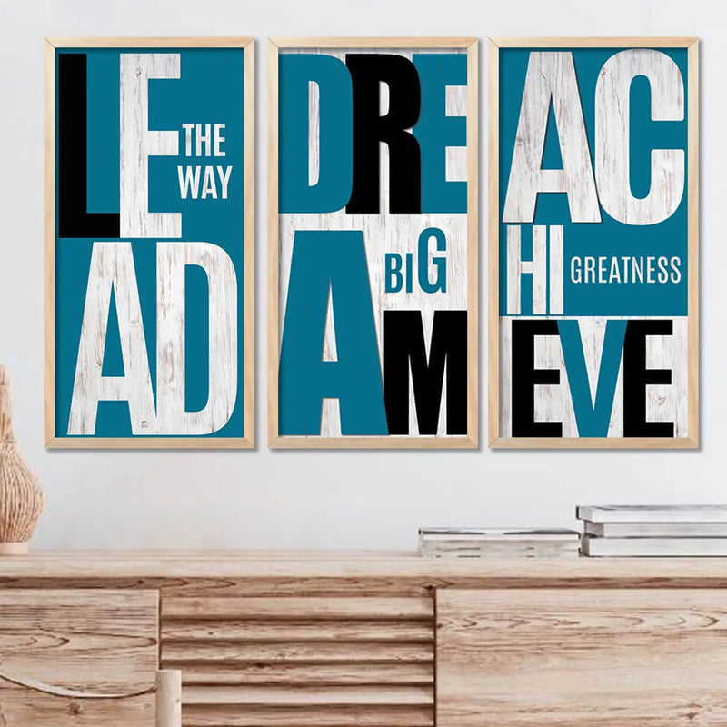 Motivational  Wall Art Framed Prints, Decorative Wall Art