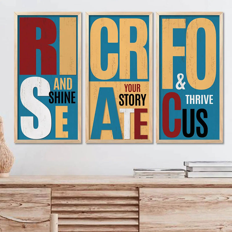 Motivational  Wall Art Framed Prints, Decorative Wall Art